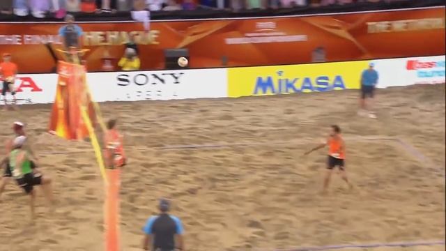 Beach volleyball World Championship Final 2015- last points смотреть онлайн