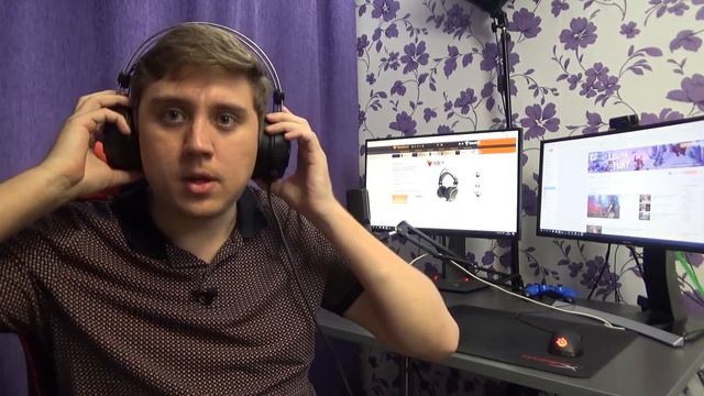 USB-ГАРНИТУРА И ВИРТУАЛЬНЫЙ ЗВУК 7.1 И РГБ ПОДСВЕТКА - HEBE M1 RGB смотреть онлайн