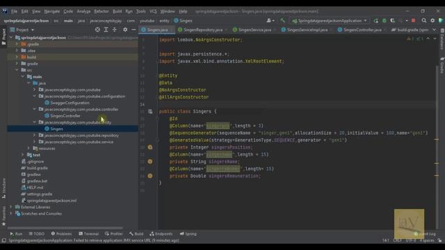 #CRUD API Part - 10 | Play with Jackson Dataformat XML dependency | Java concepts by Jay tutorial смотреть онлайн