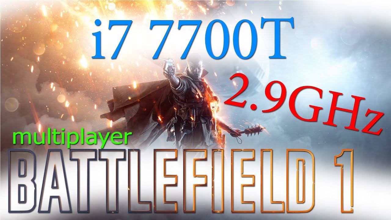 i7 7700T + 16GB + GTX1070 Zotac Battlefield 1 мультиплеер 1080p смотреть онлайн