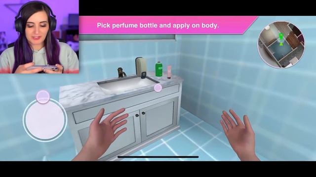 Pregnant Woman Plays Pregnancy APP GAMES That Scare Her