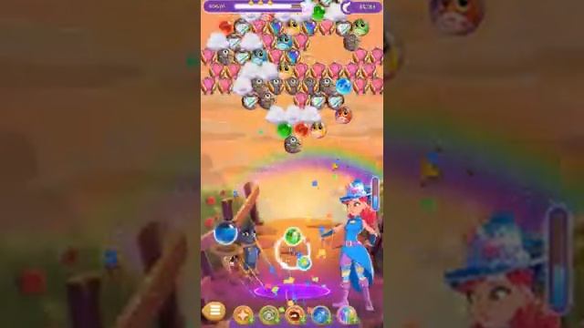 Bubble Witch 3 Saga Level 3438 смотреть онлайн
