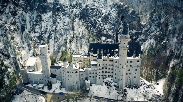 Саксонская Швейцария, Нойшванштайн | Sächsische Schweiz, Schloß Neuschwanstein | DJI Mavic Pro Cras
