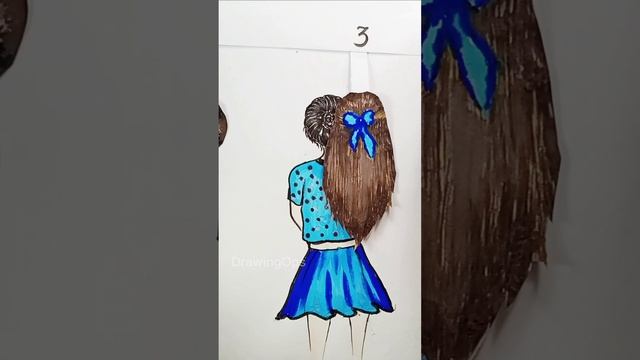 Which Hairstyle you like? #satisfyingcreativeart #shorts смотреть онлайн