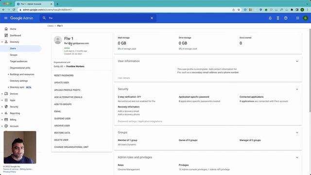 Rename User Email Address in Google Workspace смотреть онлайн