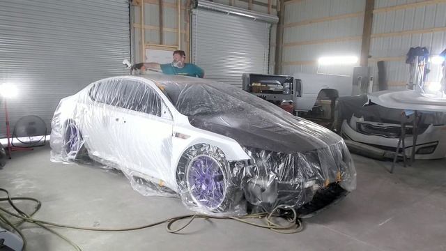 WIDEBODY KIA OPTIMA (GETS PAINTED ep.1) смотреть онлайн