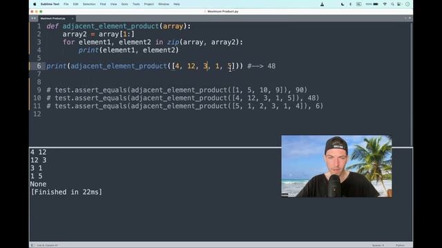 Codewars (Python?) | Maximum Product | kyu7 смотреть онлайн