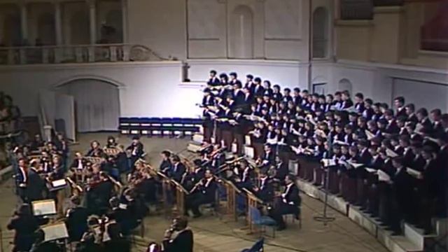 Schubert. Stabat Mater D383. Хор МХУ имени А. Свешникова. (1988)
