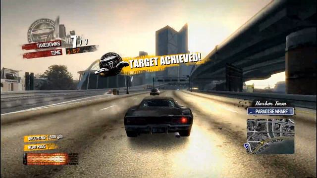 Burnout paradise gameplay pc | Gaming Lag | Takedown match смотреть онлайн