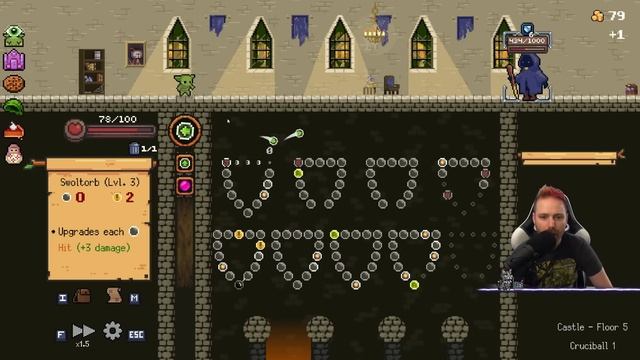 Trying this game out AFTER MAJOR UPDATES - Hutts Streams Peglin смотреть онлайн
