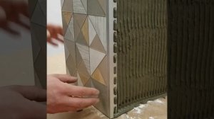 Монтаж алюминиевого профиля РП-АКП-16-10 для окантовки керамической плитки толщиной до 10мм.