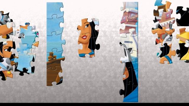 Disney Pocahontas Jigsaw Puzzle - Games for kids смотреть онлайн