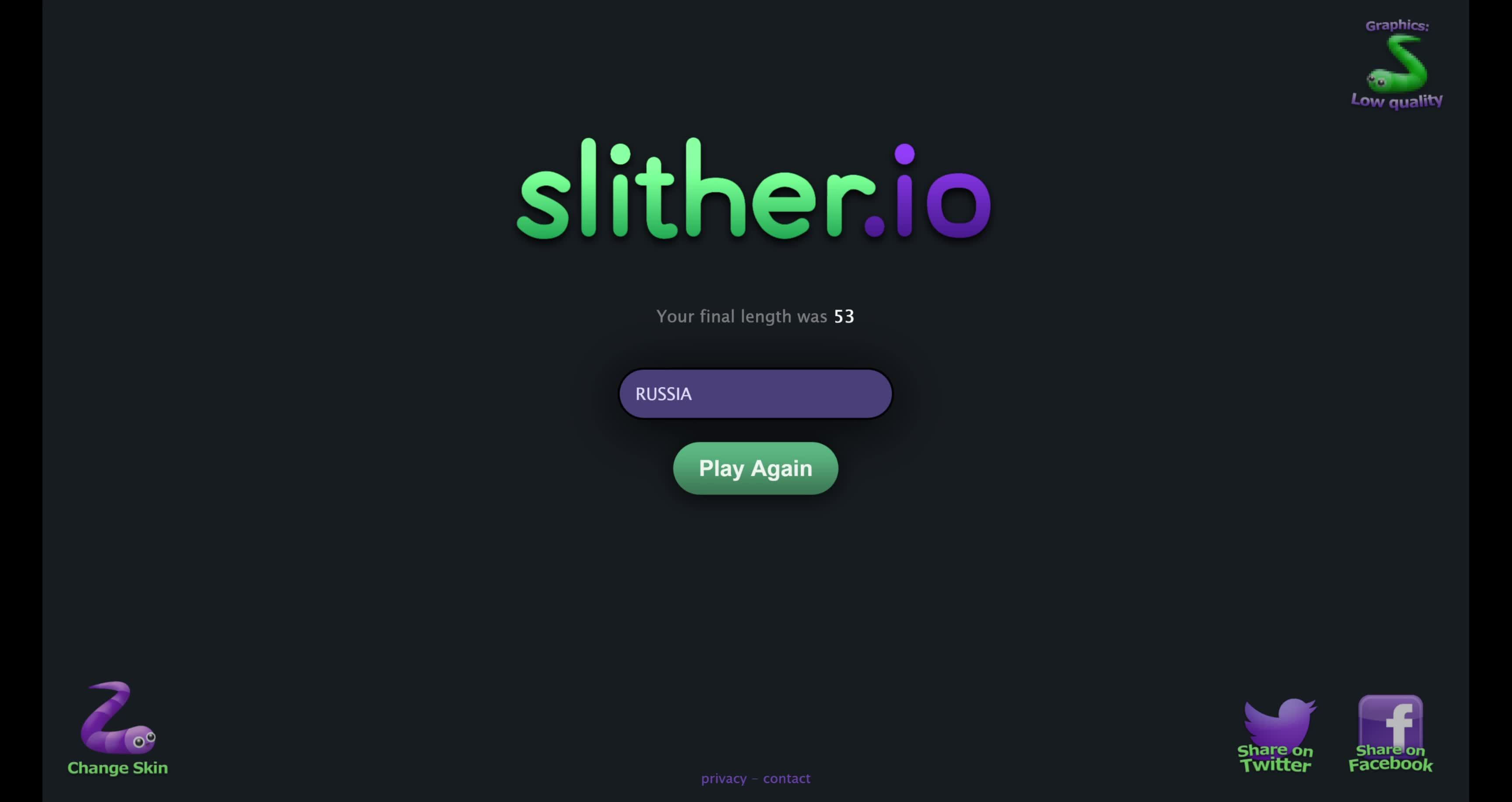 Slither.io Stream