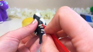 «Птица» #видеоуроки по лепке для детей 6-7 лет. #plastic #поделки #diy #little #дятел #лепка #птицы