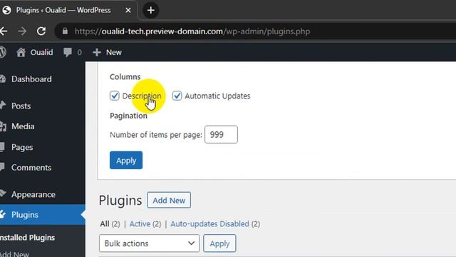 How To Hide Plugin Description Column in WordPress смотреть онлайн