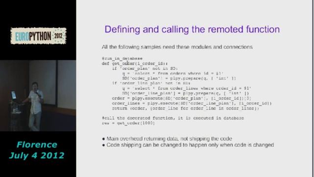 Seamless integration of python and postgresql смотреть онлайн
