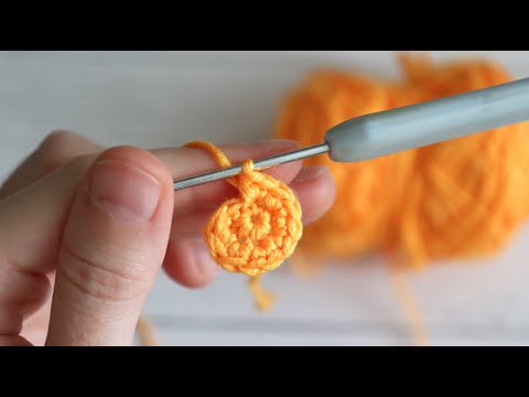 Все спрашивают как вязать КОЛЬЦО АМИГУРУМИ крючком. ПОКАЗЫВАЮ! смотреть онлайн