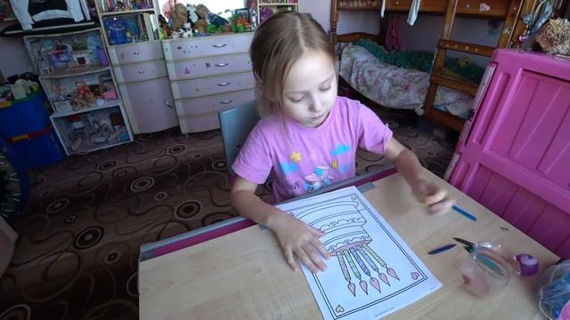 Открытка на День рождения прабабушки Гали смотреть онлайн