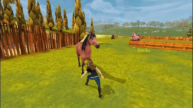 Приручила сразу двух эпиков ? Horse Riding Tales смотреть онлайн