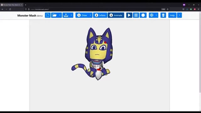 The REAL Ankha Zone (Playing Around With Monster Mash Dot Zone) смотреть онлайн