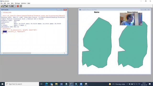 Create a polygon in google earth and open it in R (and ArcMap) смотреть онлайн