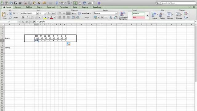 Binary Converter Spreadsheet смотреть онлайн