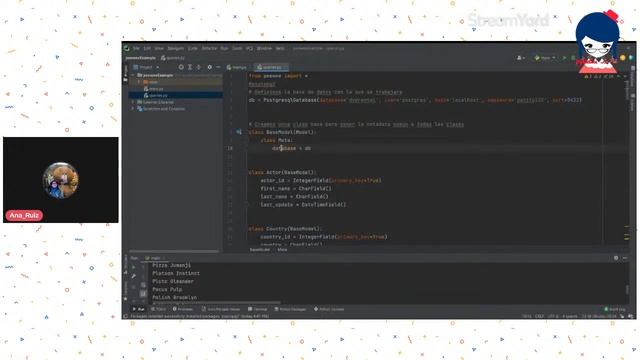Peewee and databases смотреть онлайн