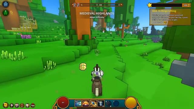 TROVE- Бесплатноя ММО песочница в стиле Minecraft смотреть онлайн