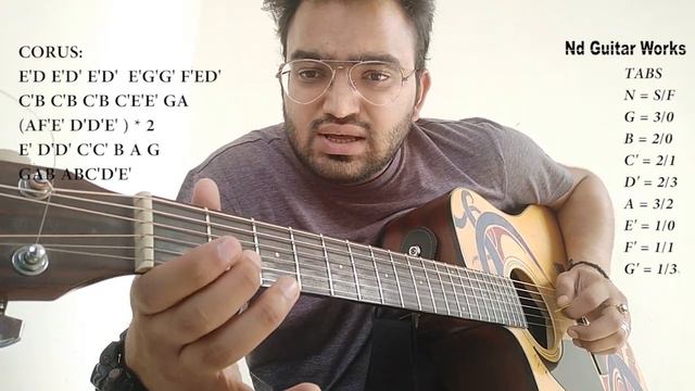Basic Guitar Lesson 6 || Raabta || Arijit Singh || Easy Guitar lesson || Tabs || Slide || Acoustic смотреть онлайн