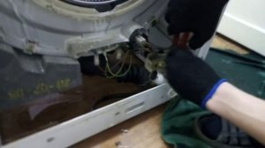 Как разобрать стиральную машину BEKO 5кг, как снять (заменить) замок люка Веко диагностика тэна век