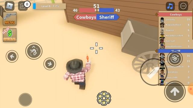 Wild Revolvers /Roblox/ Ковбои и Шерифы смотреть онлайн