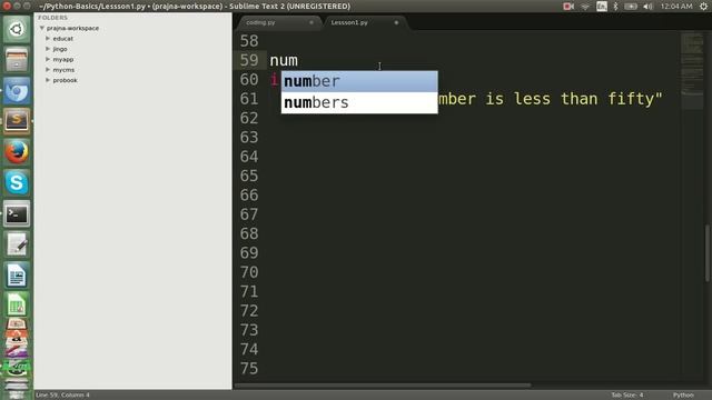 Python Programming Tutorial -6- Control Flow смотреть онлайн