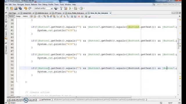 Java - How To Make Tic Tac Toe Game Using Netbeans [ with source code ] part 3/4 смотреть онлайн