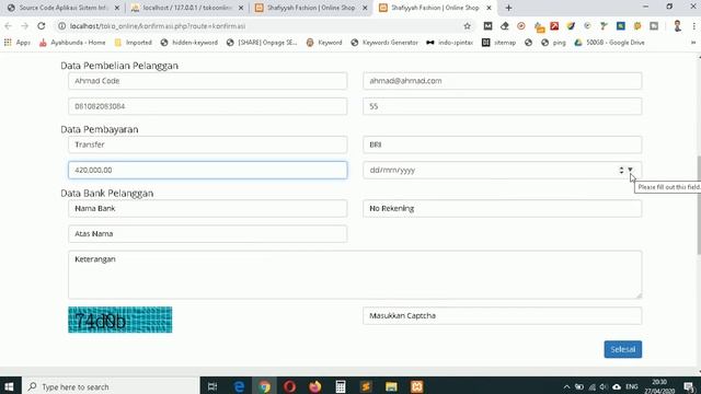 Aplikasi Online Shop Dengan API Raja Ongkir Berbasis Php - Free Source Code смотреть онлайн