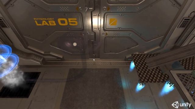 Sci-fi Rube Goldberg Machine made with Unity смотреть онлайн