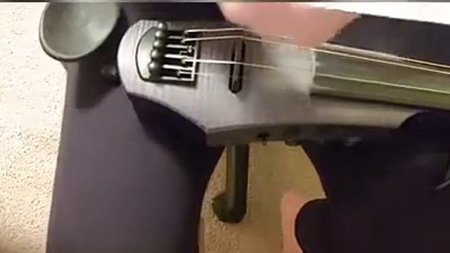 Changing Strings On A NS Design Violin
