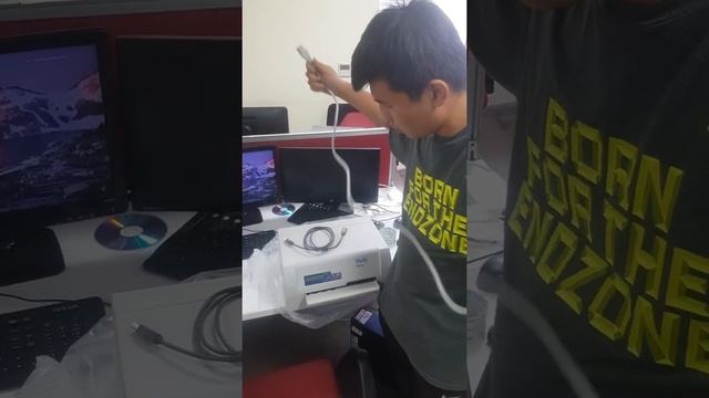 распаковка матричного принтера модели tally t5040 смотреть онлайн