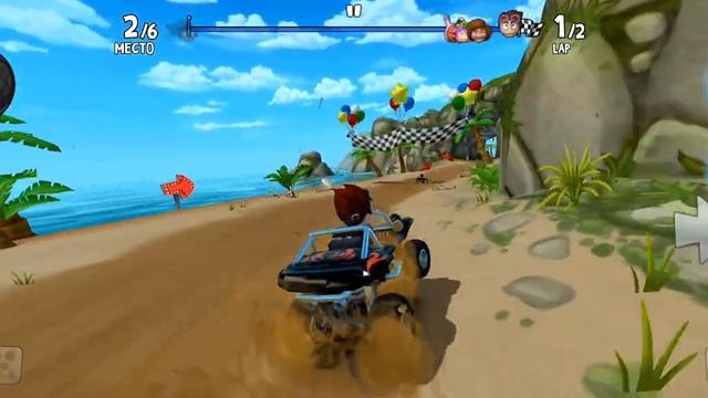 Всем привет!давно не выходило видео.Это крутая игра BB Racing ?? смотреть онлайн