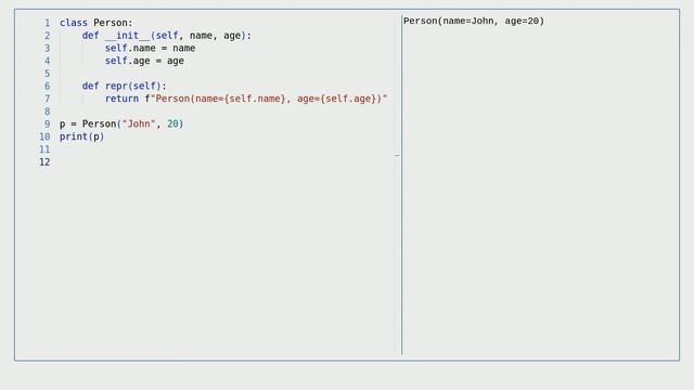 Python - Object Oriented: __repr__ Magic Method смотреть онлайн