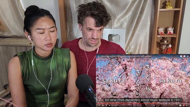 Our Reaction to Sakura Sakura (Traditional Japanese melody and lyrics) | Max & Sujy React смотреть онлайн