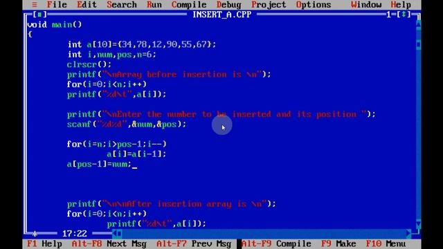 Arrays in C Tutorial 5 (Insertion & Deletion in an Array) смотреть онлайн