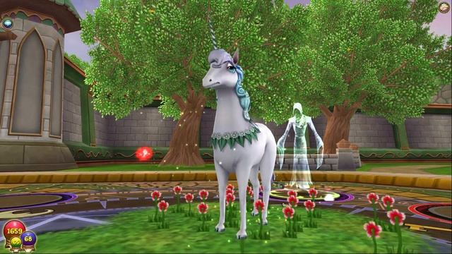 Wizard101: Unicorn Spell Animation смотреть онлайн