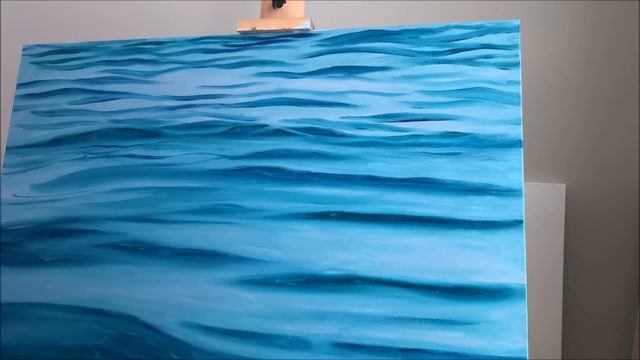 How to Paint Realistic Clear Water in Oil Alla Prima смотреть онлайн