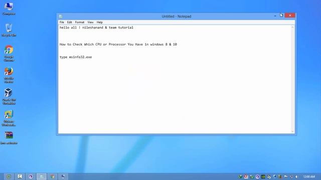 Check Which CPU or Processor You Have in windows 8 and 10 смотреть онлайн