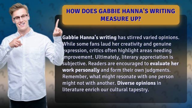 How Does Gabbie Hanna's Writing Measure Up? смотреть онлайн