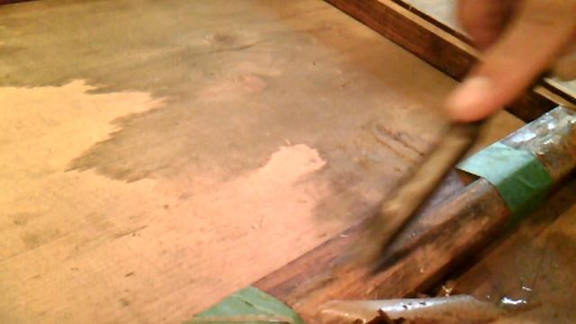 Laser Cleaning - "Varnished Wood" with 100w Laser machine смотреть онлайн