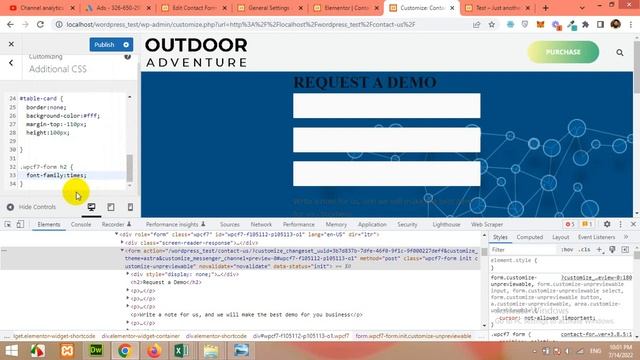 Contact form 7 Complete Tutorial using Elementor free смотреть онлайн