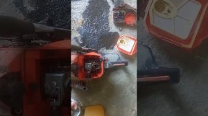 вторая часть пилы лесник 3816 разбор течь бензина.