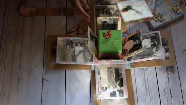 Фотоальбом-коробочка своими руками смотреть онлайн