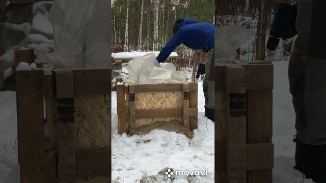 Как Залить столбчатый фундамент самому часть 2 смотреть онлайн